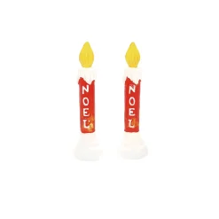 Department 56 Blow Mold Candle s/2 Clearance