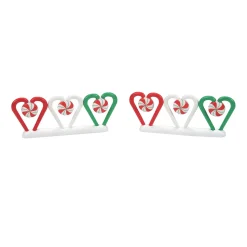 Department 56 Candy Cane Fence Set of 2