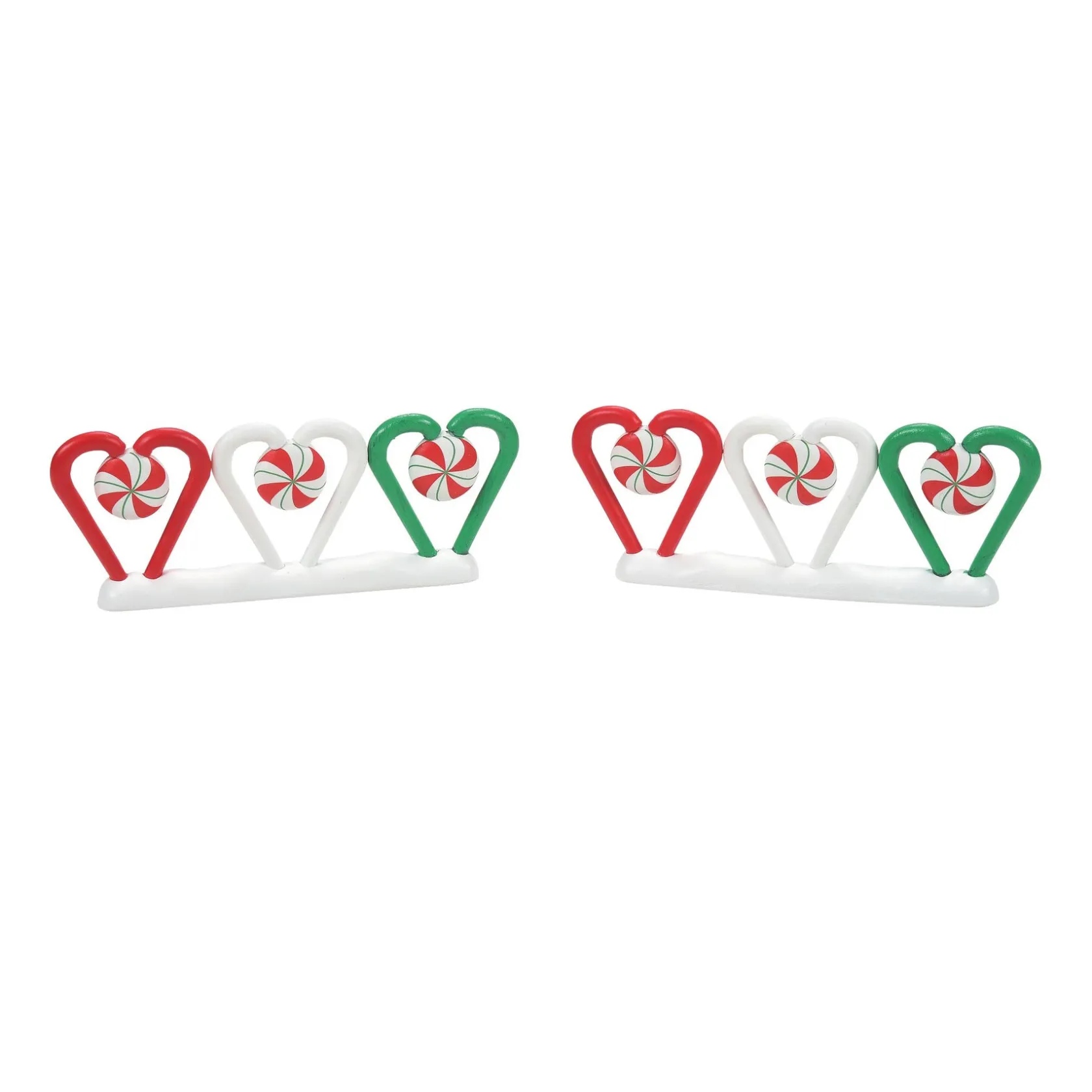 Department 56 Candy Cane Fence Set of 2