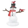 Department 56 Cardinal Christmas Snowman Online