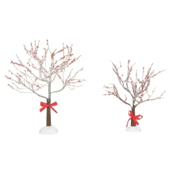 Department 56 Crabapple Tree With Ribbon New