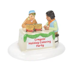 Department 56 Crayola Holiday Coloring Party