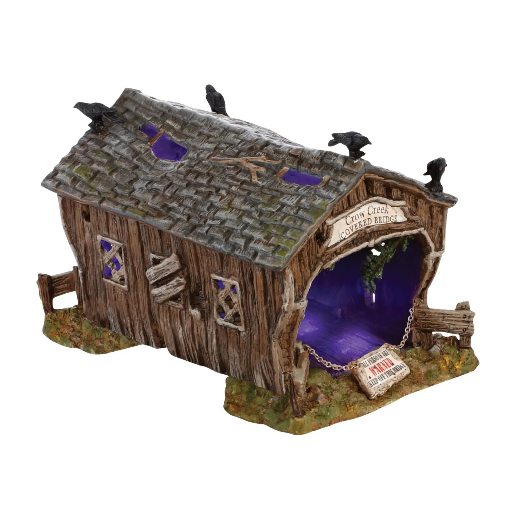 Department 56 Crow Creek Covered Bridge Hot