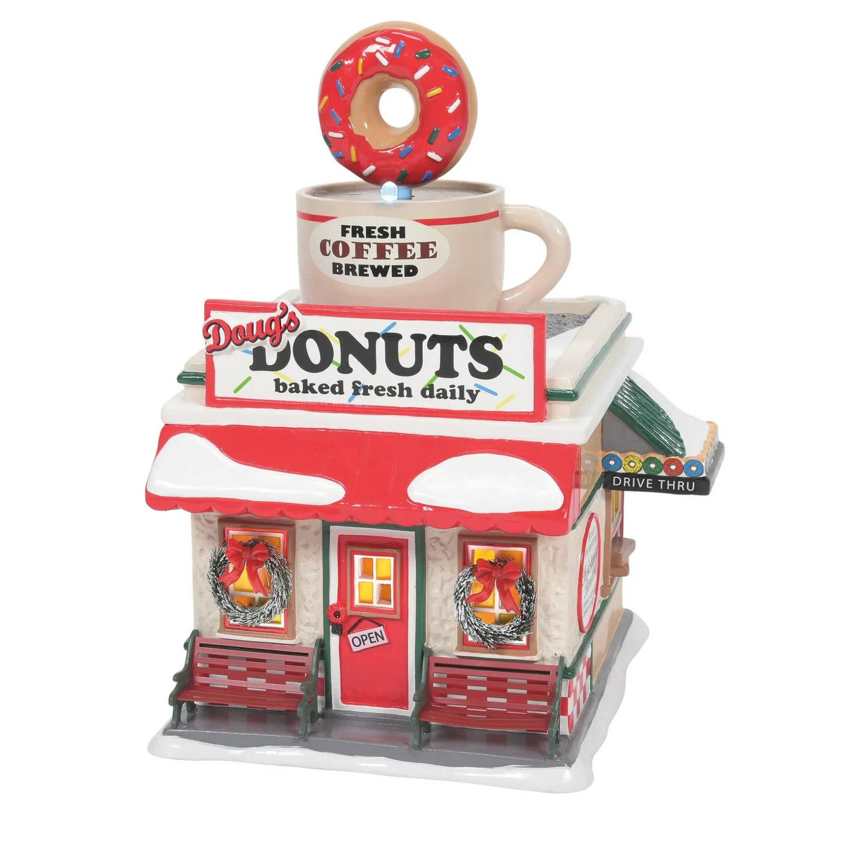 Department 56 Doug's Donut Shop Online