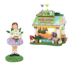 Department 56 Easter Gardens Flower Shop