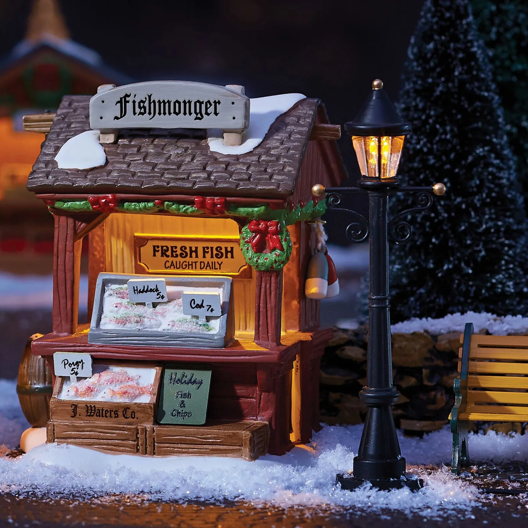Department 56 Fishmonger New