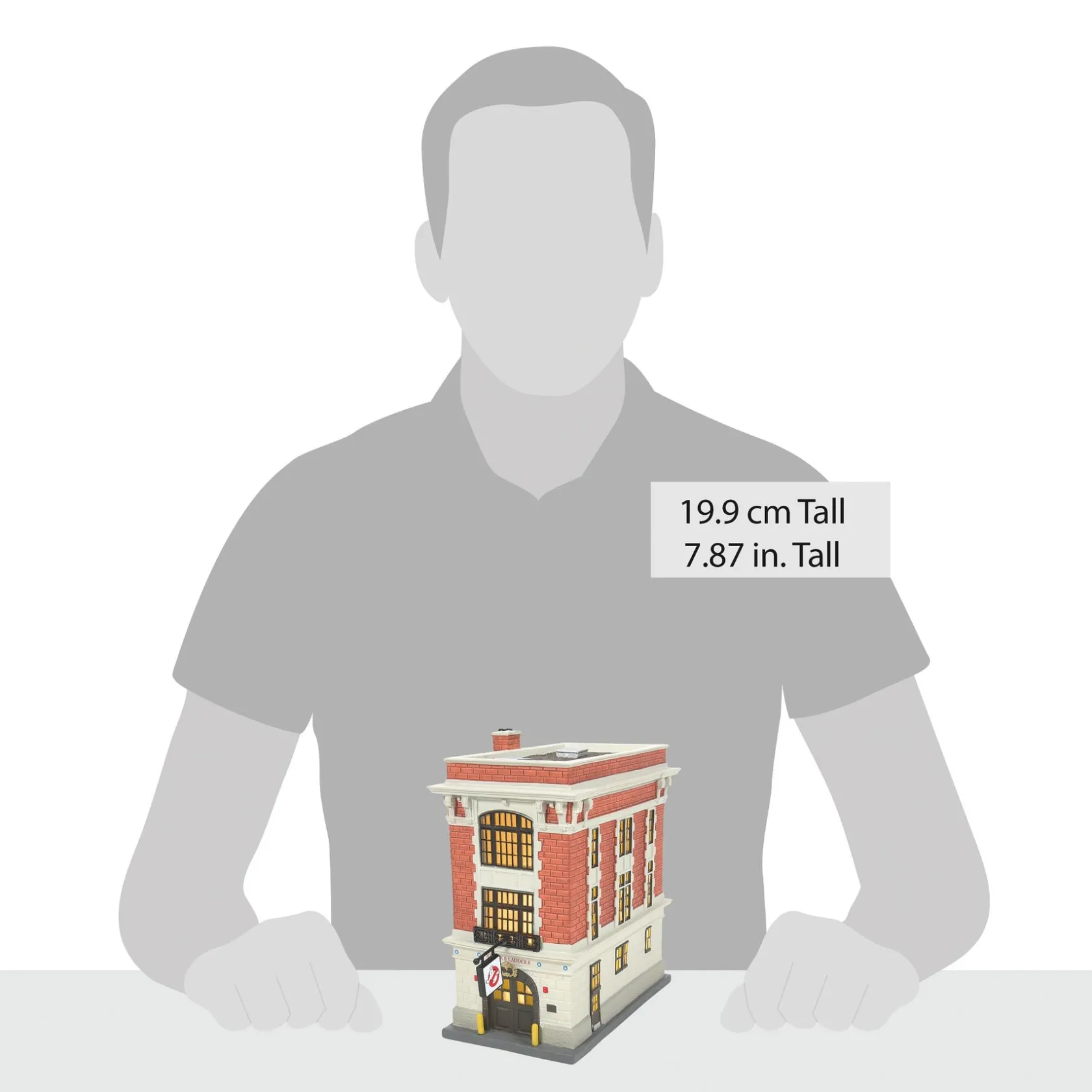 Department 56 Ghostbusters Firehouse New