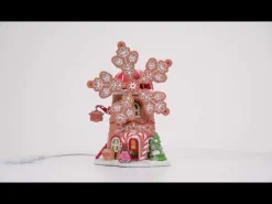 Department 56 Gingerbread Cookie Mill Hot