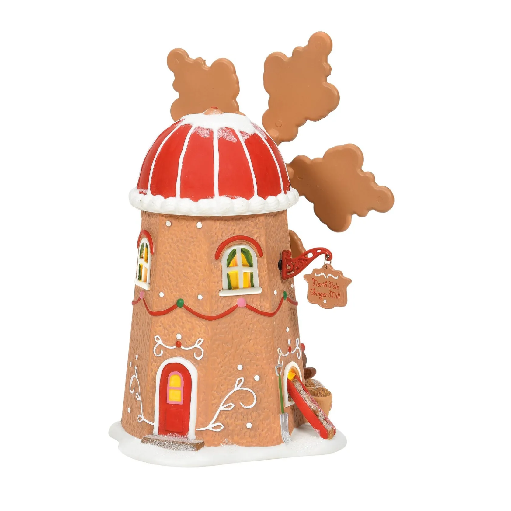 Department 56 Gingerbread Cookie Mill Hot