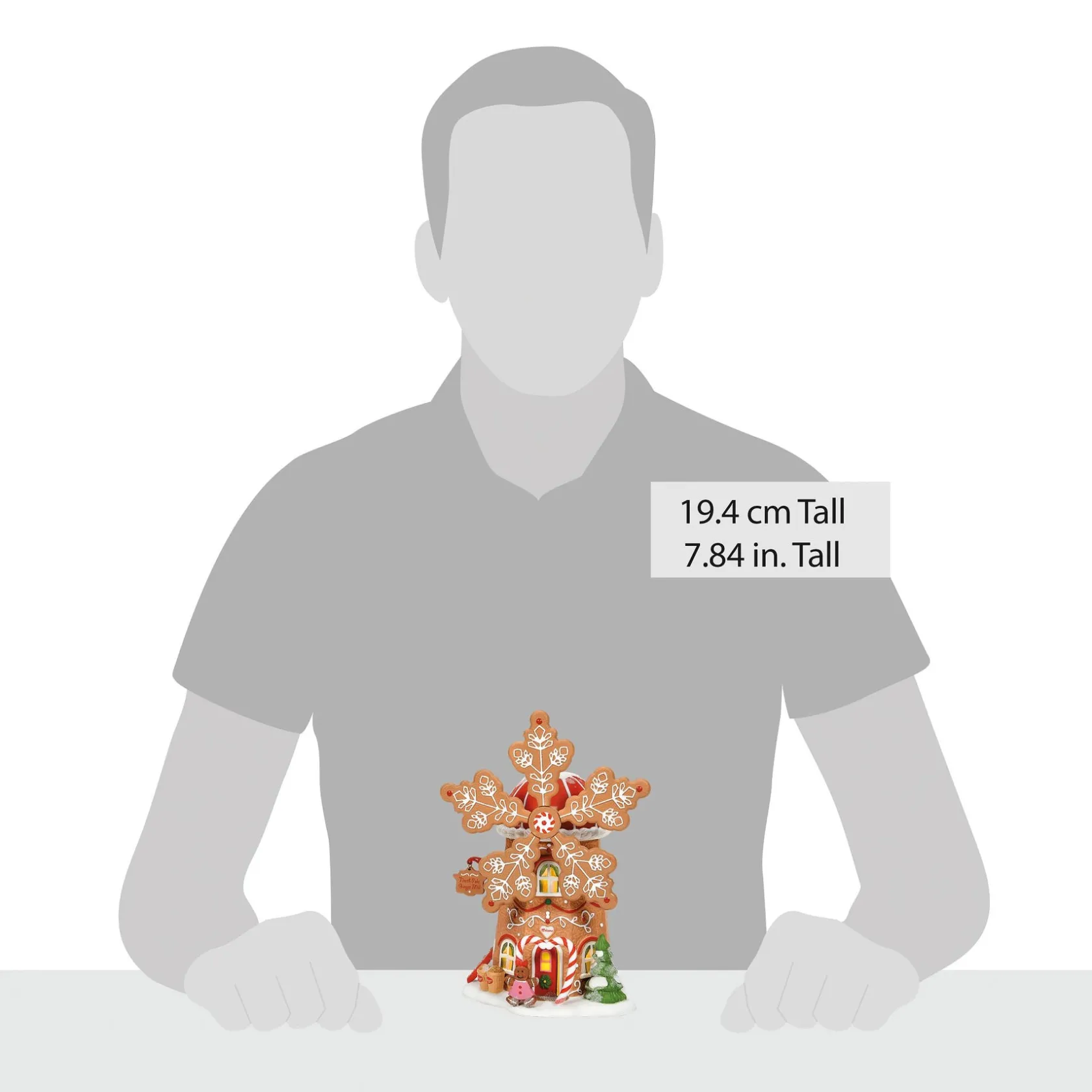 Department 56 Gingerbread Cookie Mill Hot