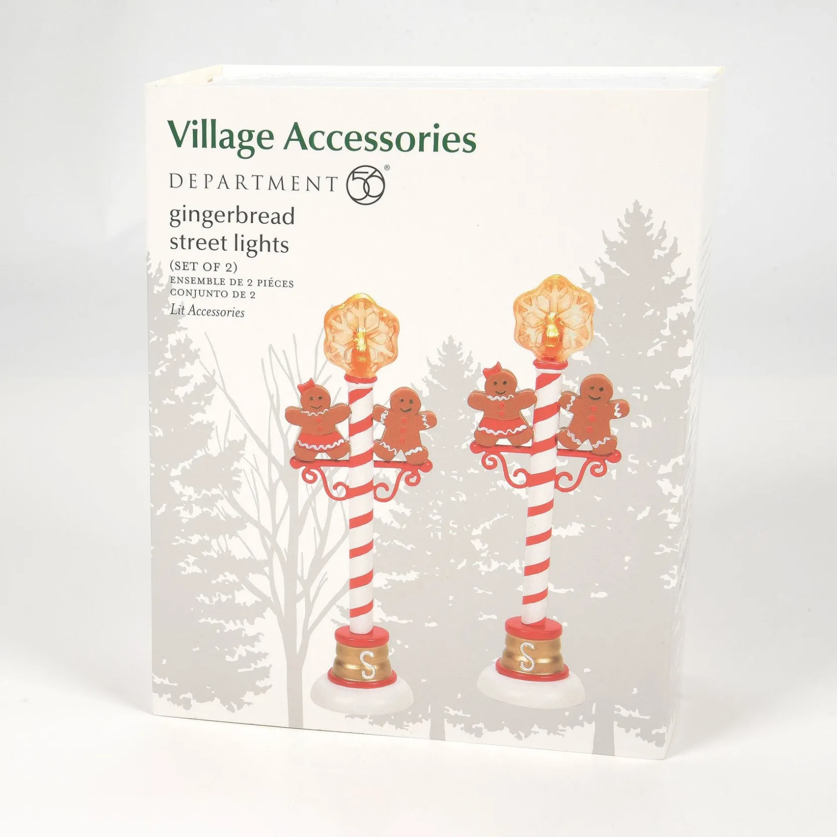Department 56 Gingerbread Street Lights Discount