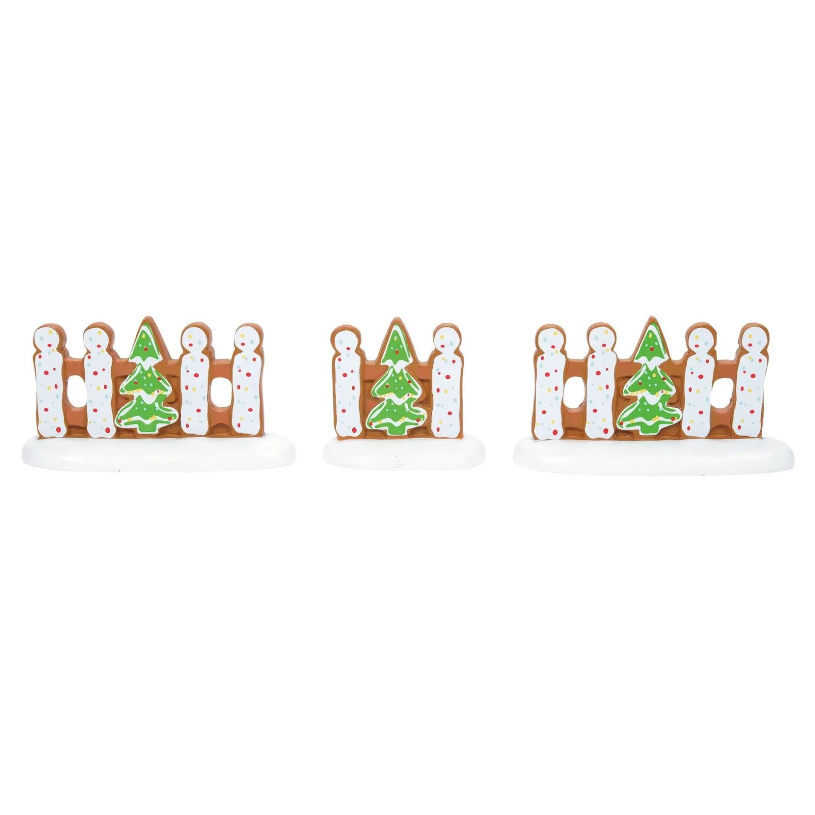 Department 56 Gingerbread Xmas Fence St/3 Online