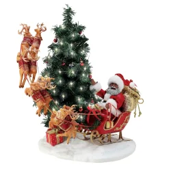 Department 56 Here Comes Santa Claus AA Best