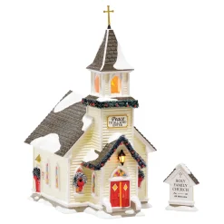 Department 56 Holy Family Church, set of 2 Hot