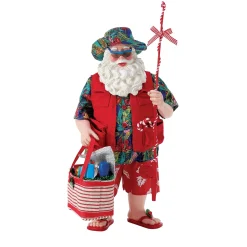 Department 56 Hook, Line and Santa Outlet