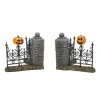 Department 56 Jack Lantern Lit Fence Corners New