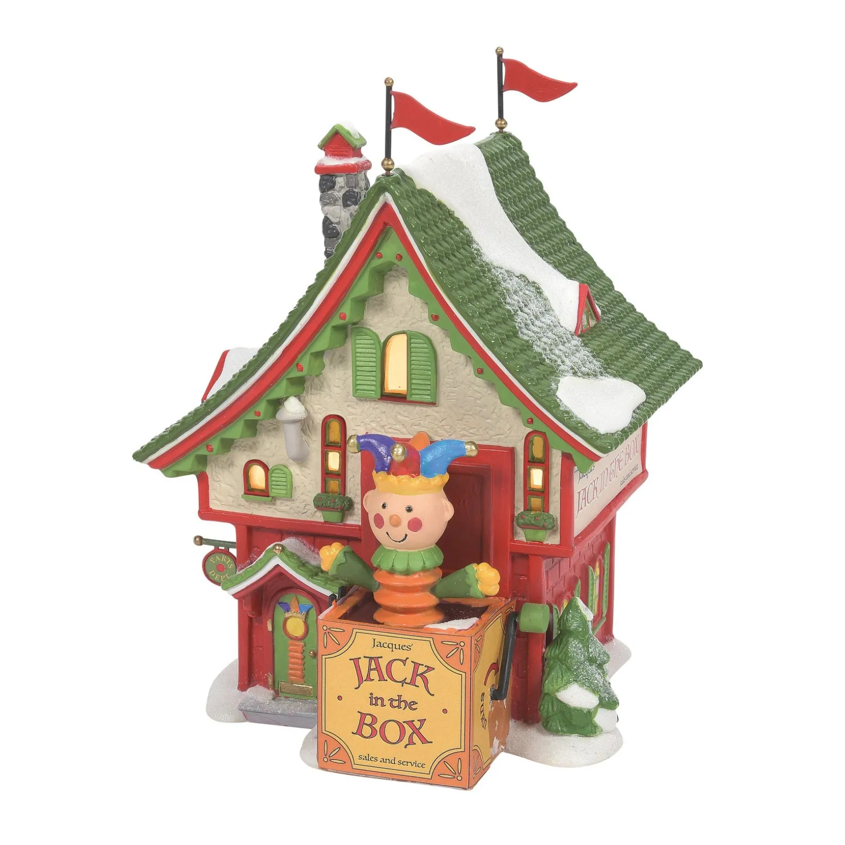 Department 56 Jacques Jack In The Box Shop