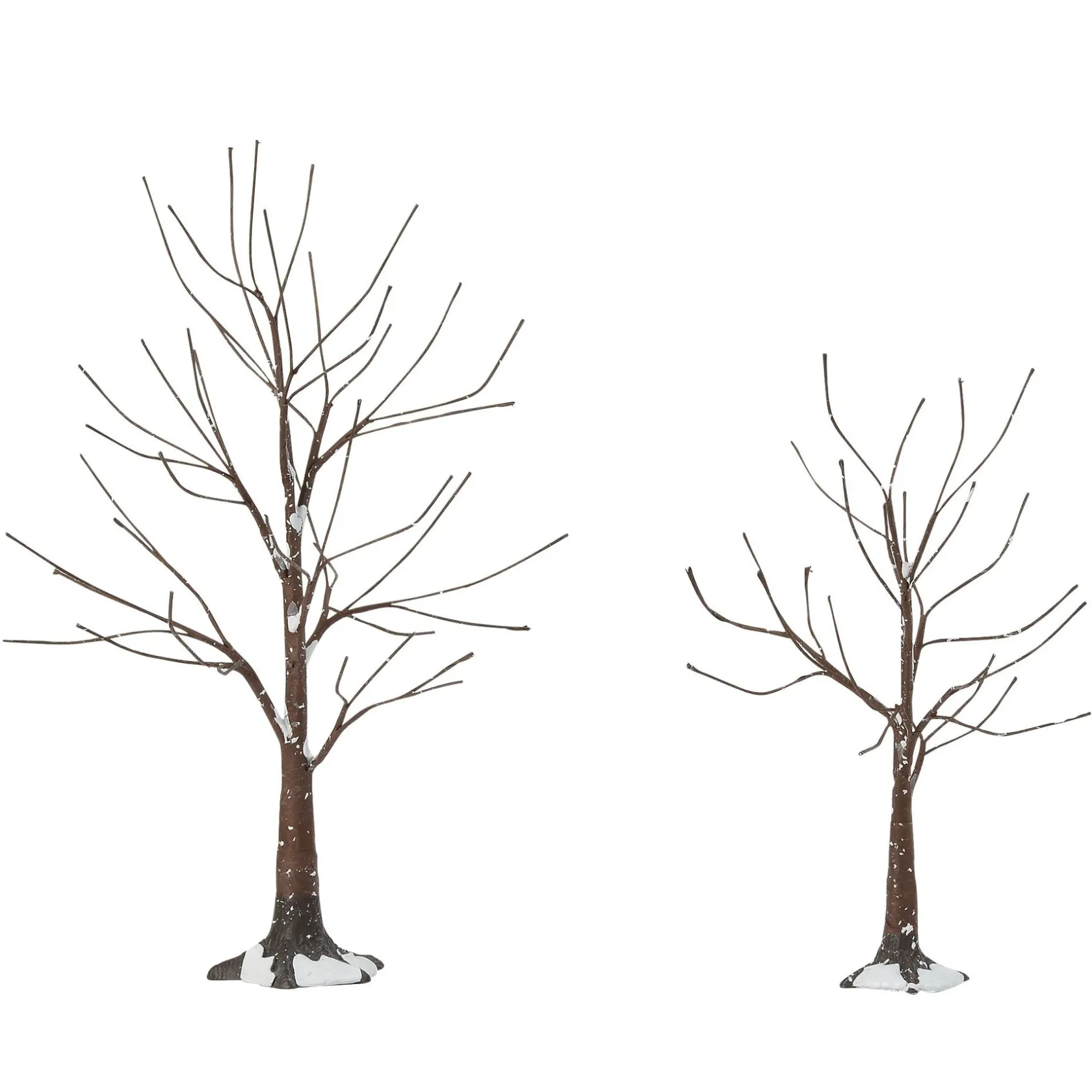 Department 56 Landscape Trees Snow Road Clearance