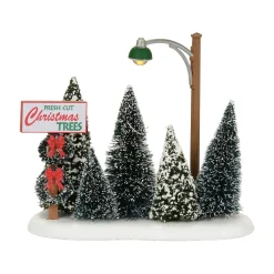 Department 56 Lit Christmas Tree Lot Outlet