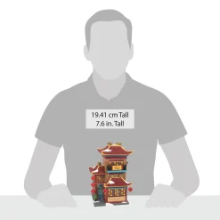 Department 56 Lunar Dragon Tea House Hot