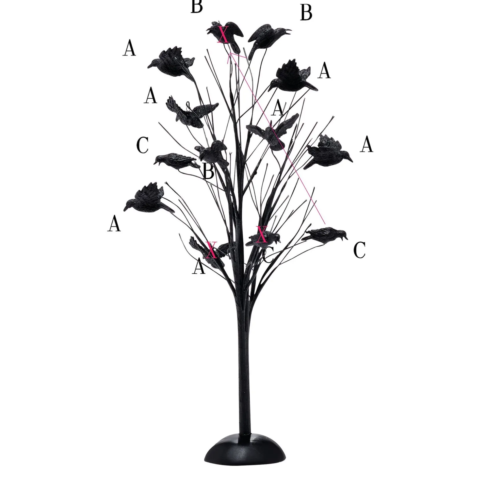Department 56 Murder Of Crows, Tree Hot