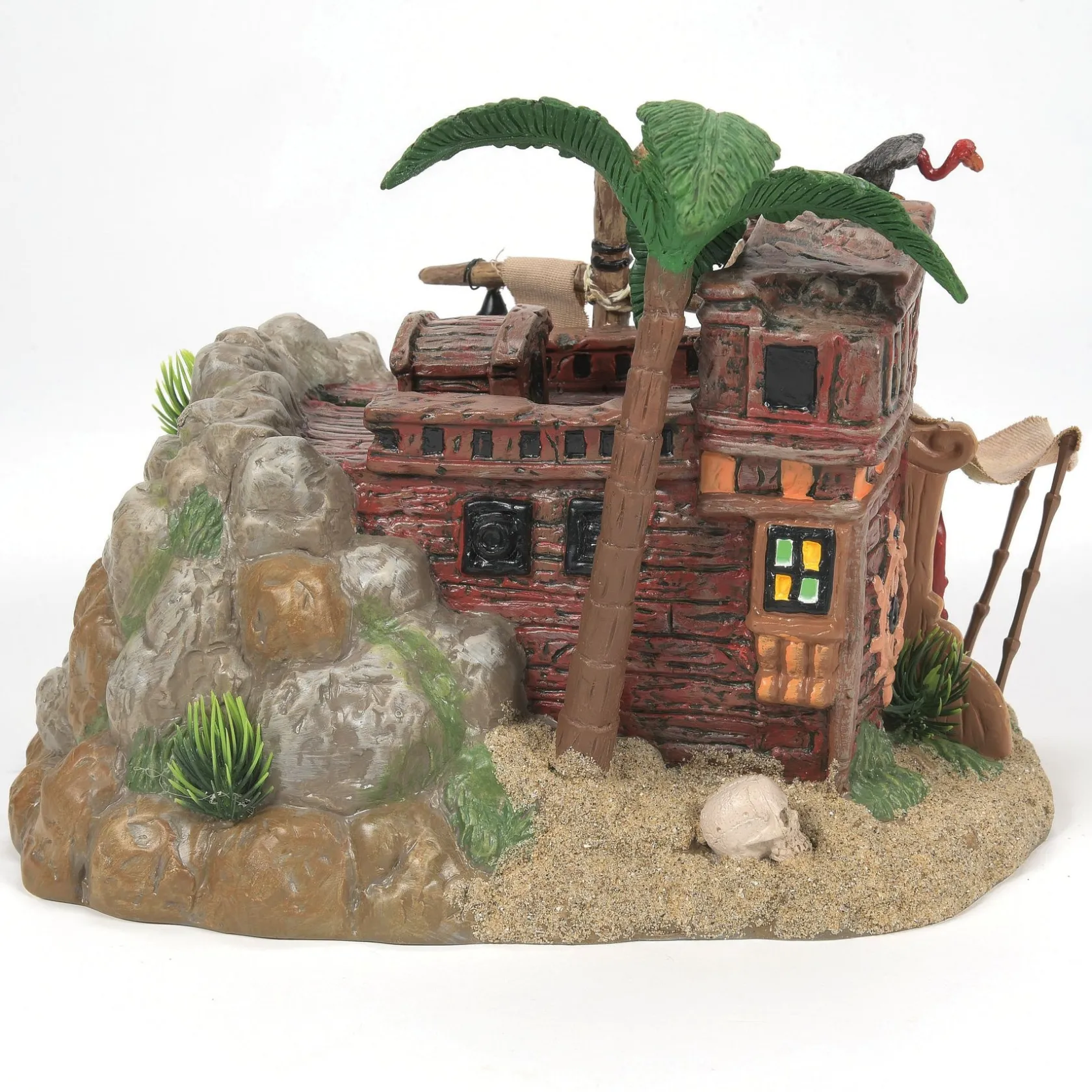 Department 56 Pirate Haven Hideaway Outlet