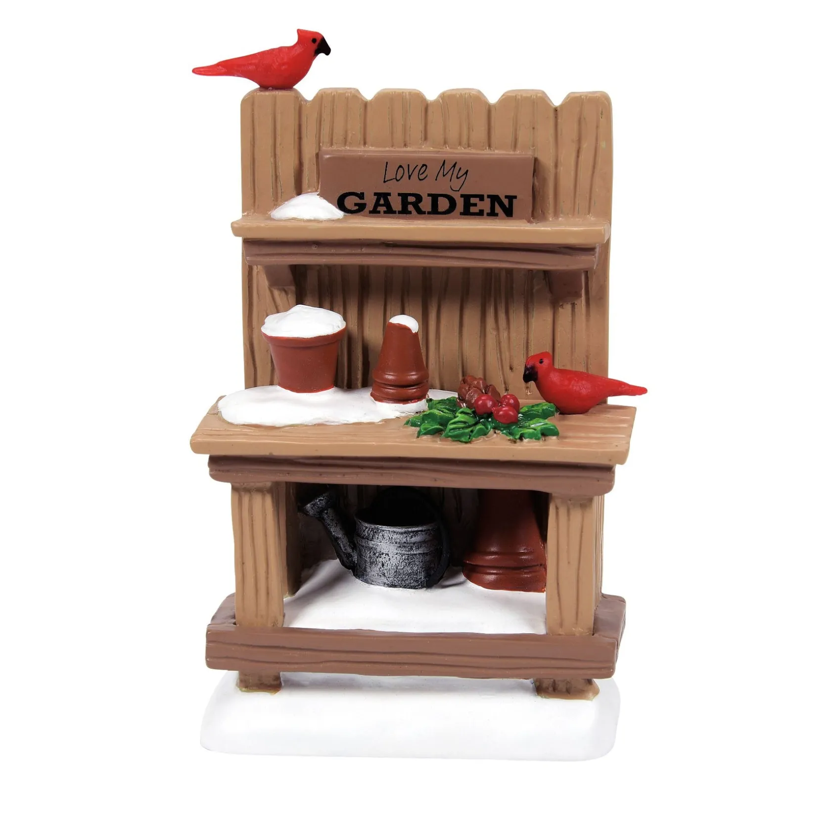 Department 56 Potter's Bench with Birdies Hot