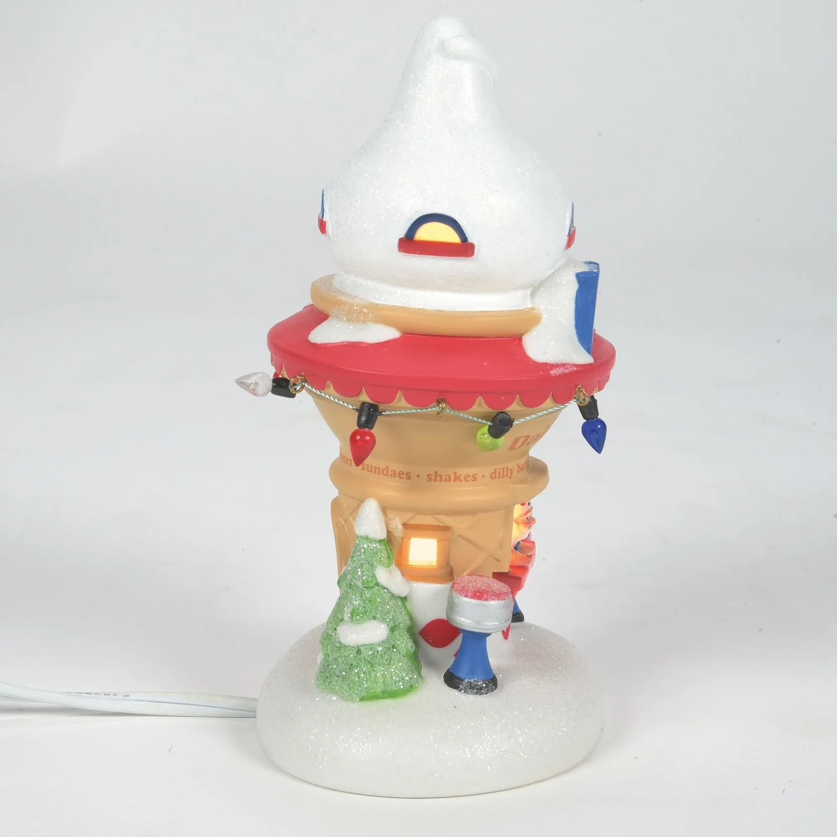 Department 56 Santa's DQ Cone House New