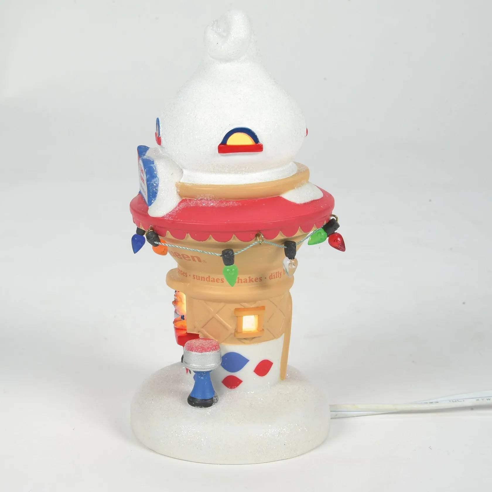 Department 56 Santa's DQ Cone House New