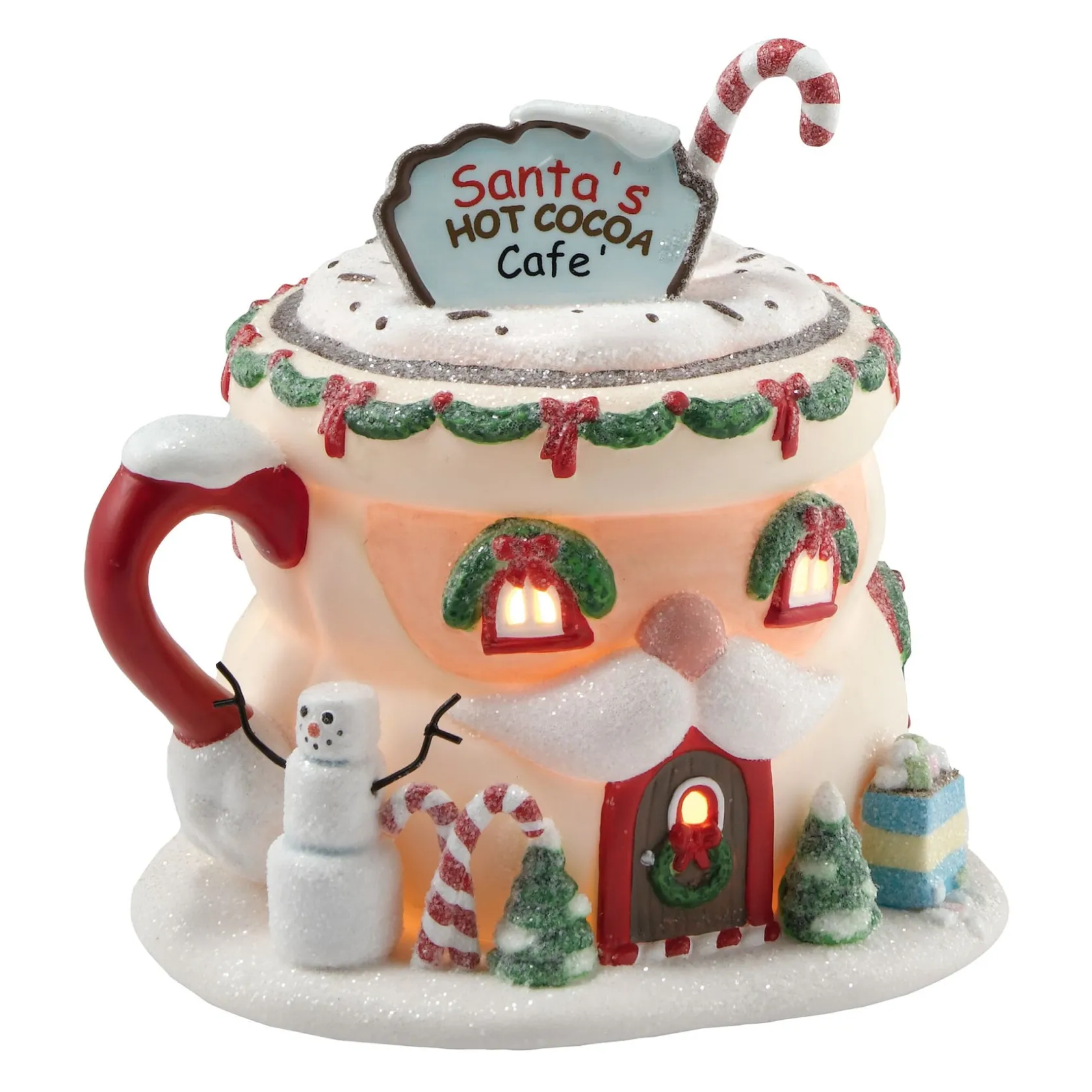 Department 56 Santa's Hot Cocoa Cafe Clearance