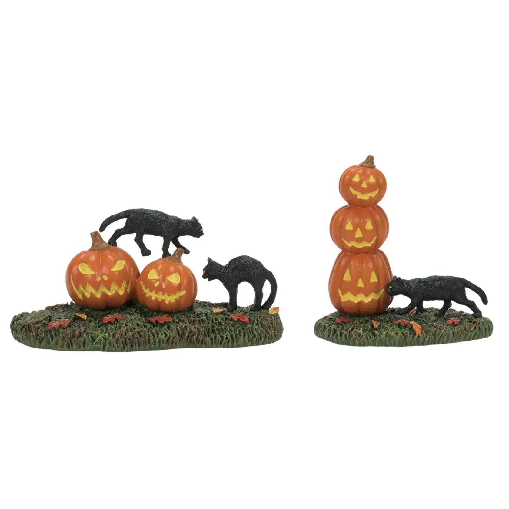 Department 56 Scary Cats Pumpkins ST/2 Clearance