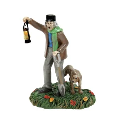 Department 56 Silas Crump & His Dog, Bones Hot