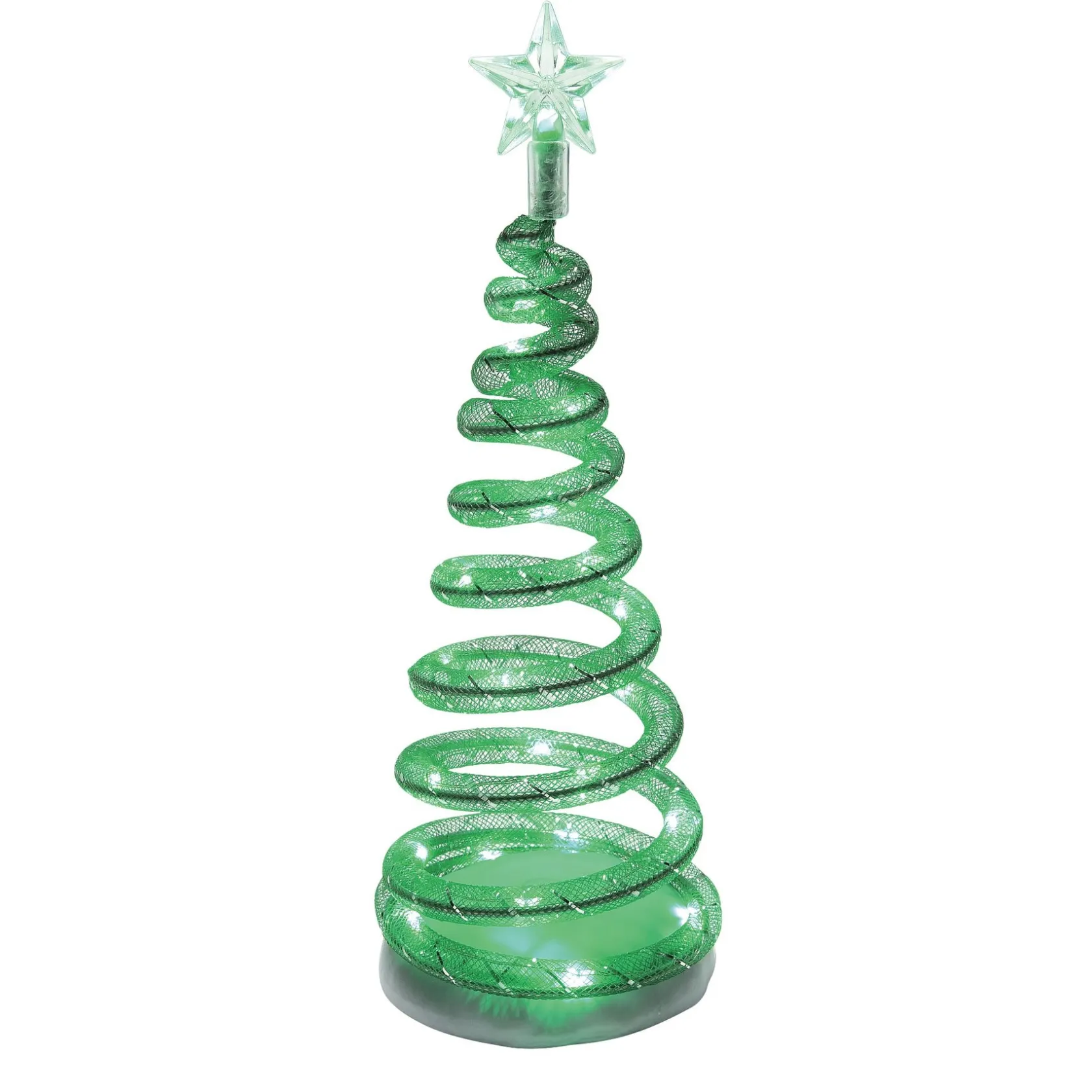 Department 56 Spiralight LED Tree Green
