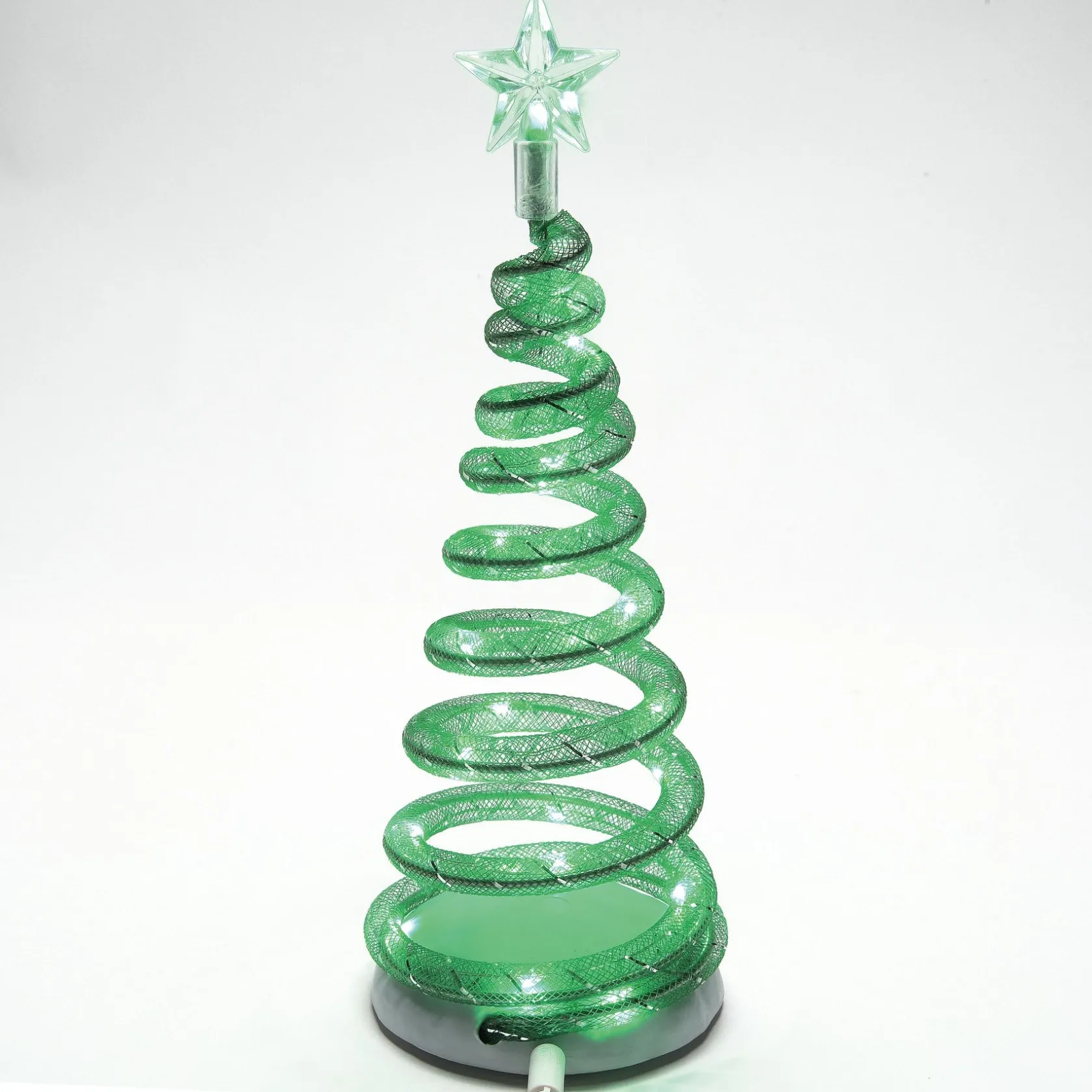 Department 56 Spiralight LED Tree Green