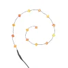 Department 56 String of Lit Autumn Leaves New