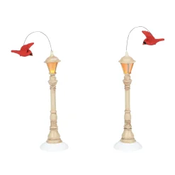 Department 56 Village Cardinal Street Lights Discount