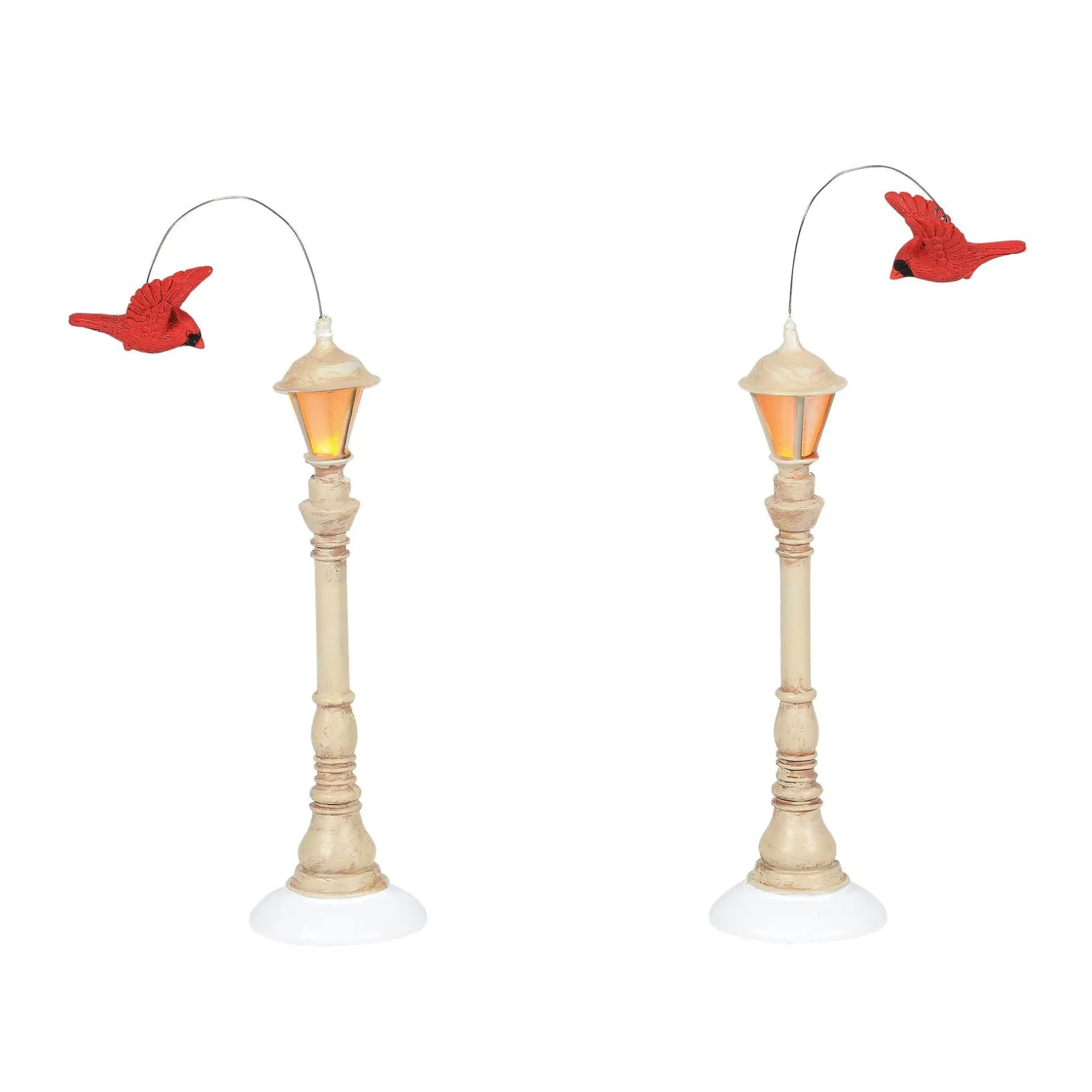 Department 56 Village Cardinal Street Lights Discount