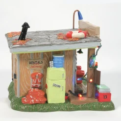 Department 56 Xmas Vac Selling The Bait Shop Clearance